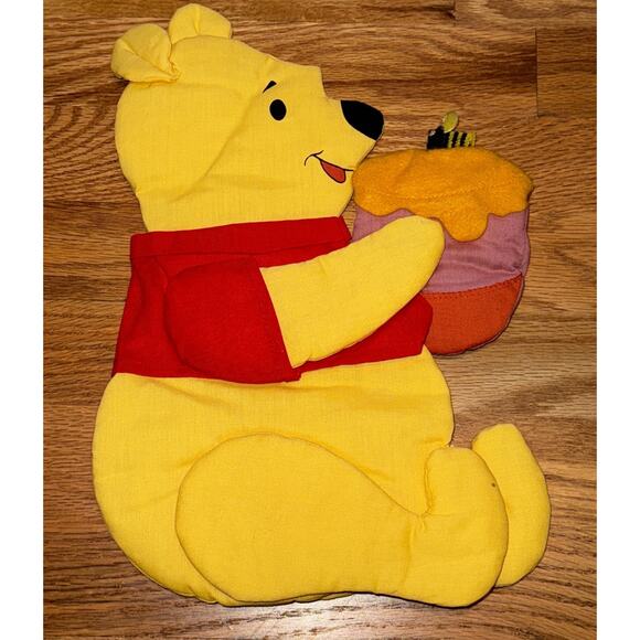 Vintage Walt Disney Winnie The Pooh Soft 3D Fabric Wall Hangings Tigger Eeyore - Picture 2 of 8